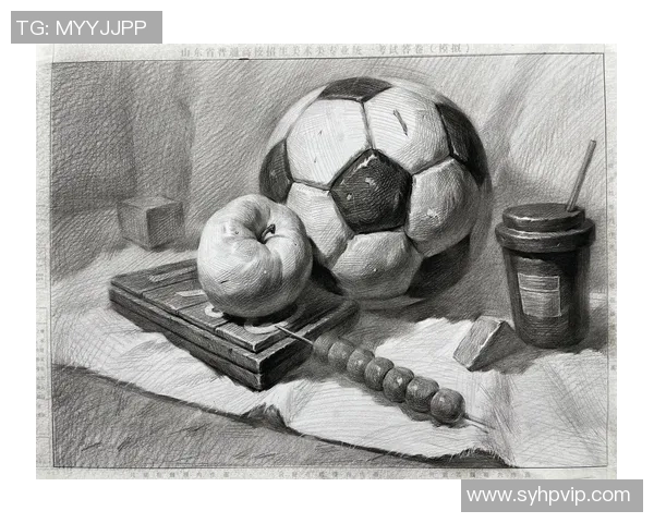 素描艺术展现足球明星风采的精彩合照作品欣赏